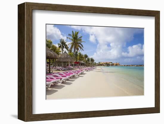 Mambo Beach, Willemstad, Curacao, West Indies, Lesser Antilles-Jane Sweeney-Framed Photographic Print