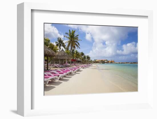 Mambo Beach, Willemstad, Curacao, West Indies, Lesser Antilles-Jane Sweeney-Framed Photographic Print