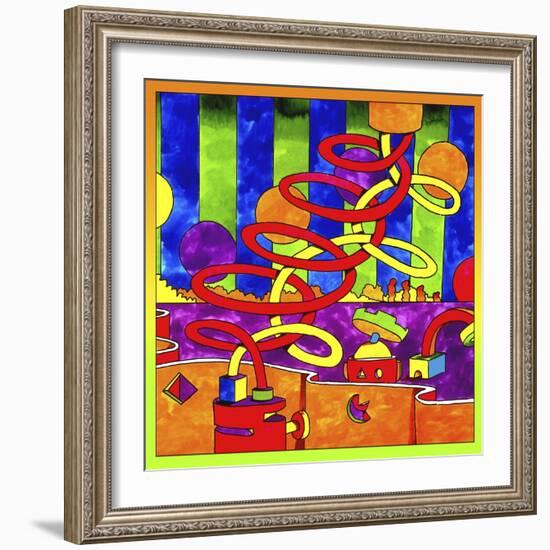 Mambo Double Twist-Howie Green-Framed Giclee Print