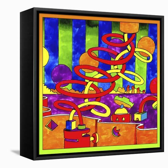 Mambo Double Twist-Howie Green-Framed Premier Image Canvas