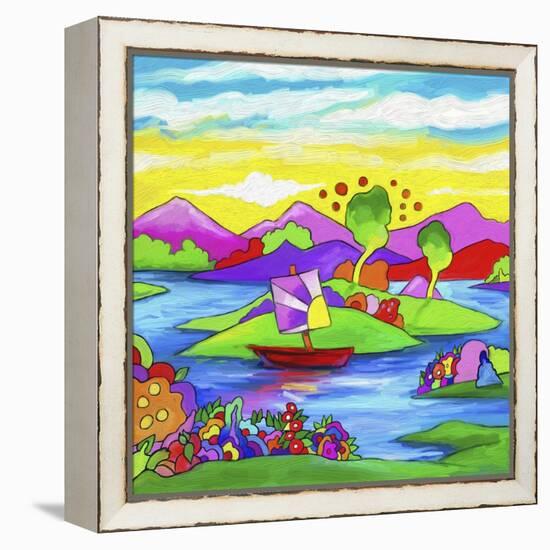 Mamboland Landscape-815-Howie Green-Framed Premier Image Canvas