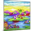 Mamboland Landscape-815-Howie Green-Mounted Giclee Print