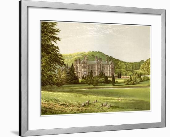 Mamhead, Devon, Home of Baronet Newman, C1880-AF Lydon-Framed Giclee Print