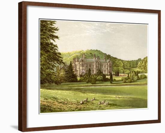 Mamhead, Devon, Home of Baronet Newman, C1880-AF Lydon-Framed Giclee Print