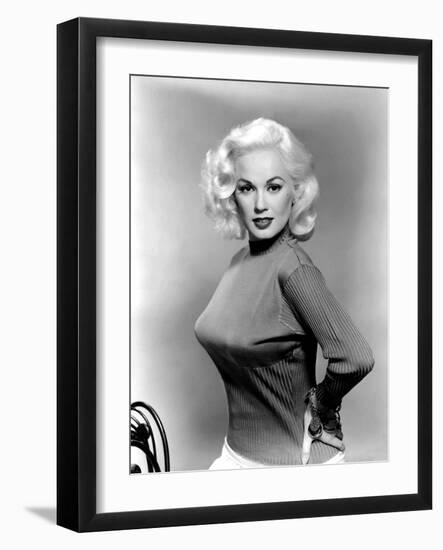 Mamie Van Doren- 1955 (b/w photo)-null-Framed Photo