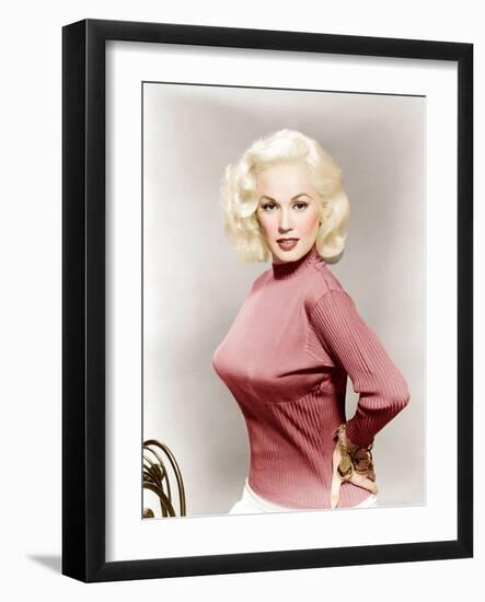 Mamie Van Doren, ca. 1950s-null-Framed Photo