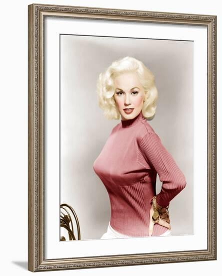 Mamie Van Doren, ca. 1950s-null-Framed Photo