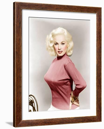 Mamie Van Doren, ca. 1950s-null-Framed Photo