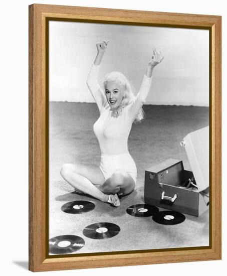 Mamie Van Doren-null-Framed Stretched Canvas