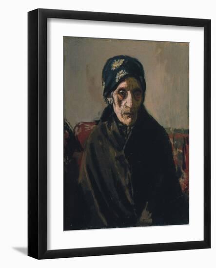 Mamma Mia Poveretta, 1901-06 (Oil on Canvas)-Walter Richard Sickert-Framed Giclee Print