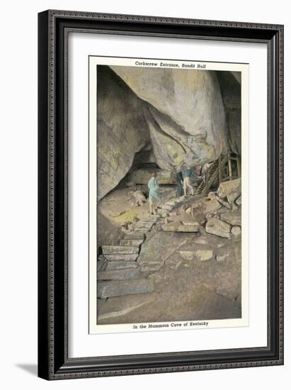 Mammoth Cave, Corkscrew Entrance-null-Framed Art Print