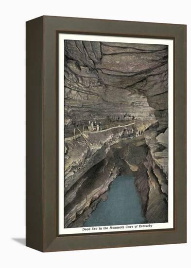 Mammoth Cave, Dead Sea-null-Framed Stretched Canvas