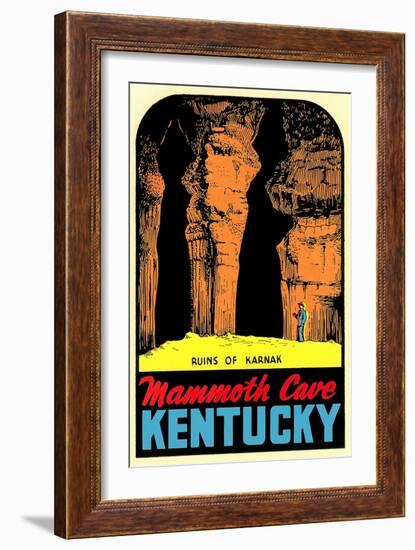 Mammoth Cave Decal-null-Framed Art Print