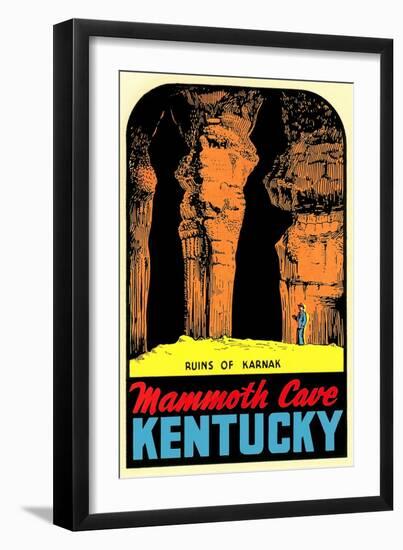 Mammoth Cave Decal-null-Framed Art Print