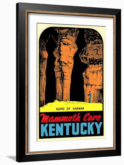 Mammoth Cave Decal-null-Framed Art Print