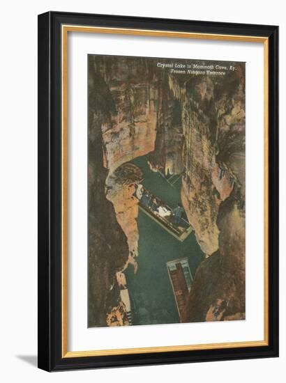 Mammoth Cave, Frozen Niagara Entrance-null-Framed Art Print