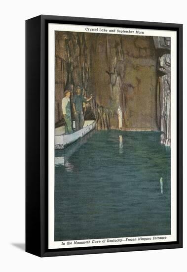 Mammoth Cave, Frozen Niagara Entrance-null-Framed Stretched Canvas