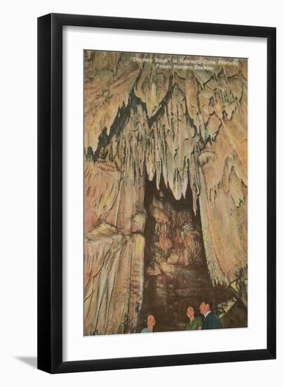 Mammoth Cave, Frozen Niagara Entrance-null-Framed Art Print