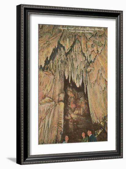 Mammoth Cave, Frozen Niagara Entrance-null-Framed Art Print