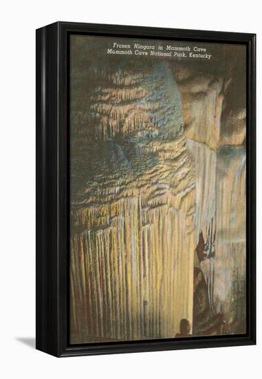 Mammoth Cave, Frozen Niagara Entrance-null-Framed Stretched Canvas