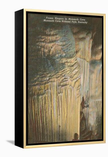 Mammoth Cave, Frozen Niagara Entrance-null-Framed Stretched Canvas