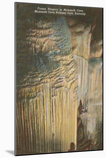 Mammoth Cave, Frozen Niagara Entrance-null-Mounted Art Print