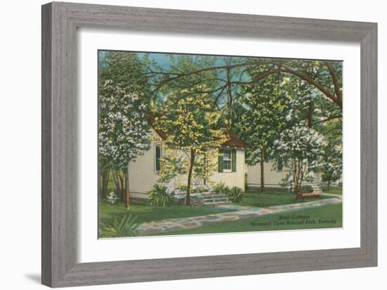 Mammoth Cave Hotel Cottages-null-Framed Art Print