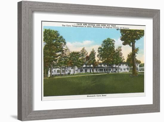 Mammoth Cave Hotel-null-Framed Art Print