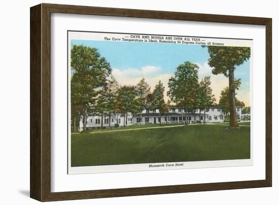 Mammoth Cave Hotel-null-Framed Art Print