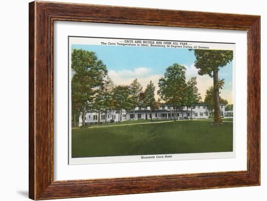 Mammoth Cave Hotel-null-Framed Art Print