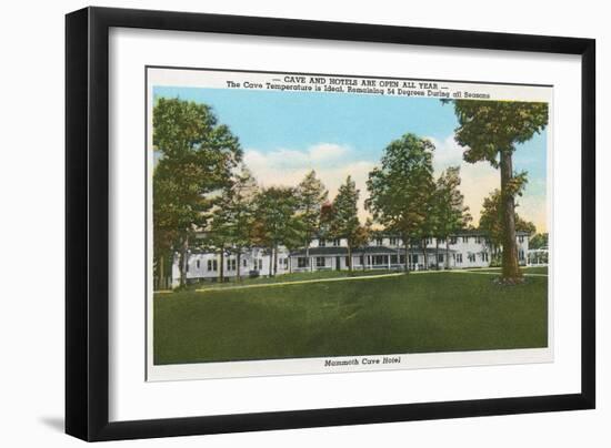 Mammoth Cave Hotel-null-Framed Art Print