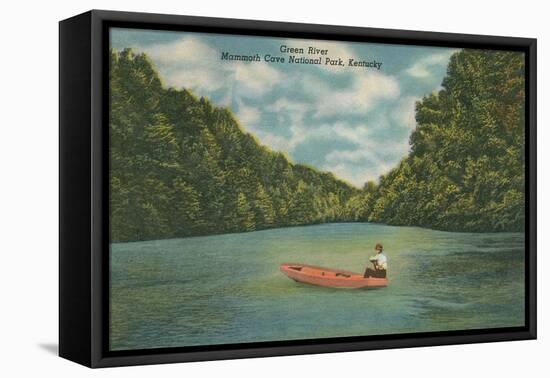 Mammoth Cave National Park, Green River-null-Framed Stretched Canvas