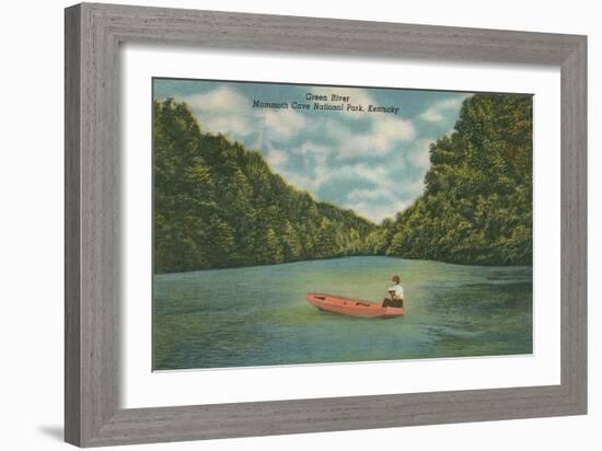 Mammoth Cave National Park, Green River-null-Framed Art Print