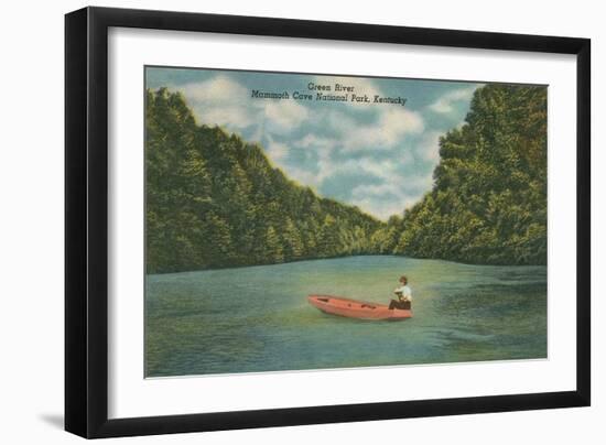 Mammoth Cave National Park, Green River-null-Framed Art Print