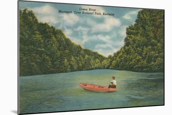 Mammoth Cave National Park, Green River-null-Mounted Art Print