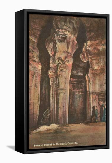 Mammoth Cave, Ruins of Karnak-null-Framed Stretched Canvas