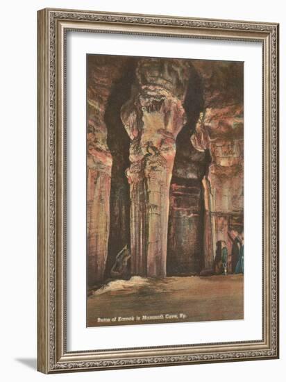 Mammoth Cave, Ruins of Karnak-null-Framed Art Print