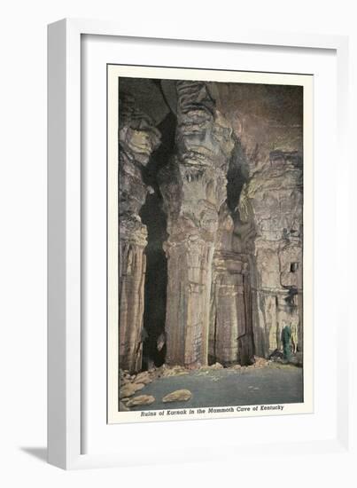 Mammoth Cave, Ruins of Karnak-null-Framed Art Print