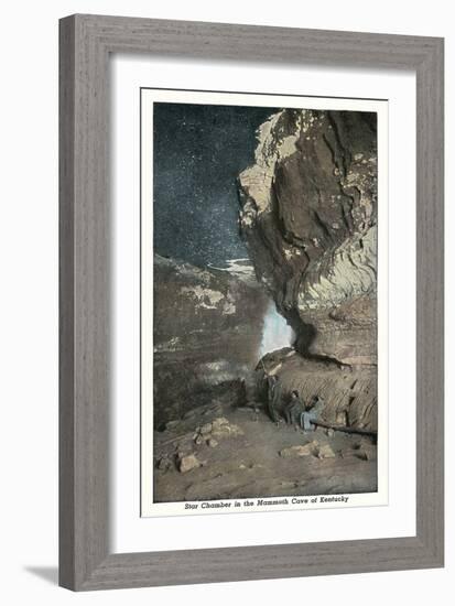 Mammoth Cave, Star Chamber-null-Framed Art Print