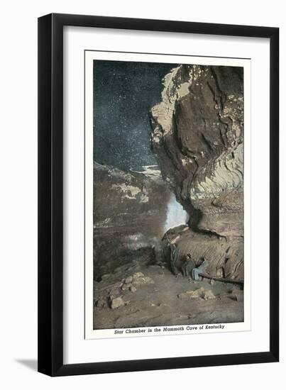 Mammoth Cave, Star Chamber-null-Framed Art Print