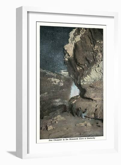 Mammoth Cave, Star Chamber-null-Framed Art Print