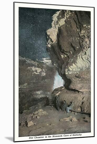 Mammoth Cave, Star Chamber-null-Mounted Art Print