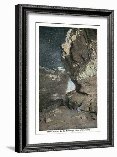 Mammoth Cave, Star Chamber-null-Framed Art Print