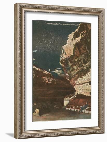 Mammoth Cave, Star Chamber-null-Framed Art Print