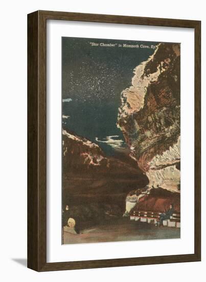 Mammoth Cave, Star Chamber-null-Framed Art Print