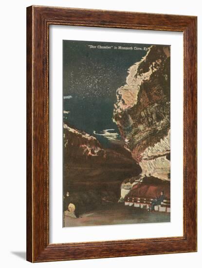 Mammoth Cave, Star Chamber-null-Framed Art Print