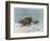 Mammoth Herd During the Ice Age-Wilhelm Kuhnert-Framed Art Print