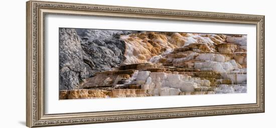 Mammoth Hot Springs Terraces Yellowstone-Steve Gadomski-Framed Photographic Print