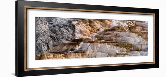 Mammoth Hot Springs Terraces Yellowstone-Steve Gadomski-Framed Photographic Print