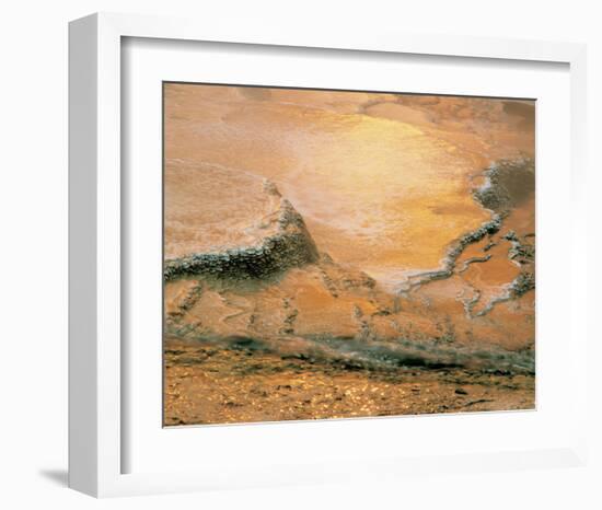 Mammoth Hot Springs-null-Framed Art Print